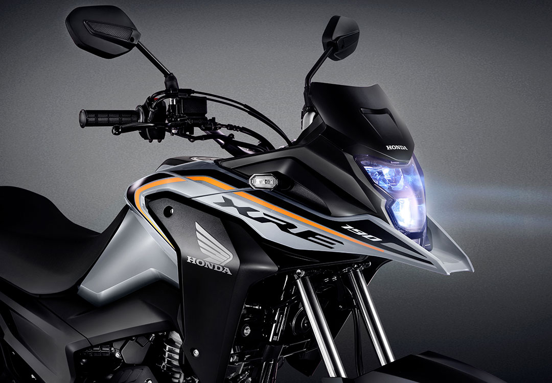 Moto Honda XRE 190 Trail – versátil para cidade e estrada, disponível na Freeway Honda