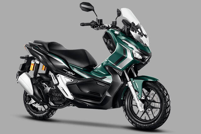 Concessionária Honda FreeWay | Moto Honda ADV na cor Verde Fosco.