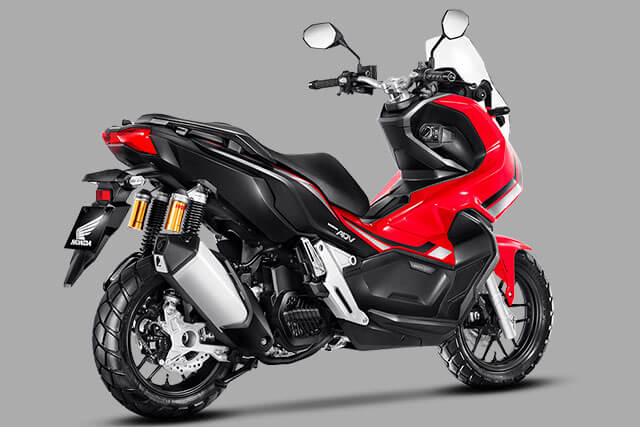 Concessionária Honda FreeWay | Moto Honda ADV na cor Vermelho Perolizado.