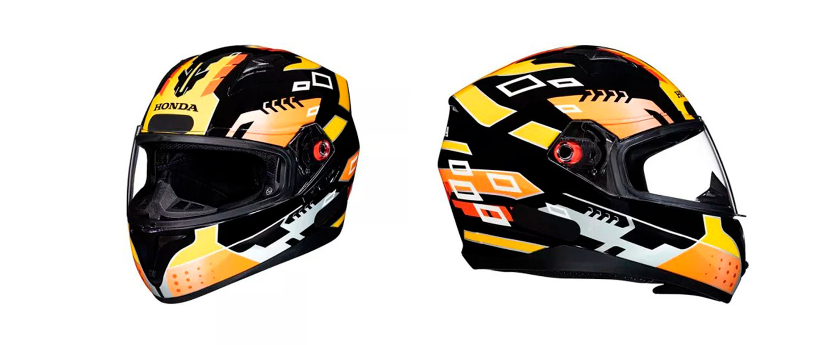 Capacete Honda original com variados designs para cada estilo de motociclistas e claro, segurança certificada. Disponível na Freeway!