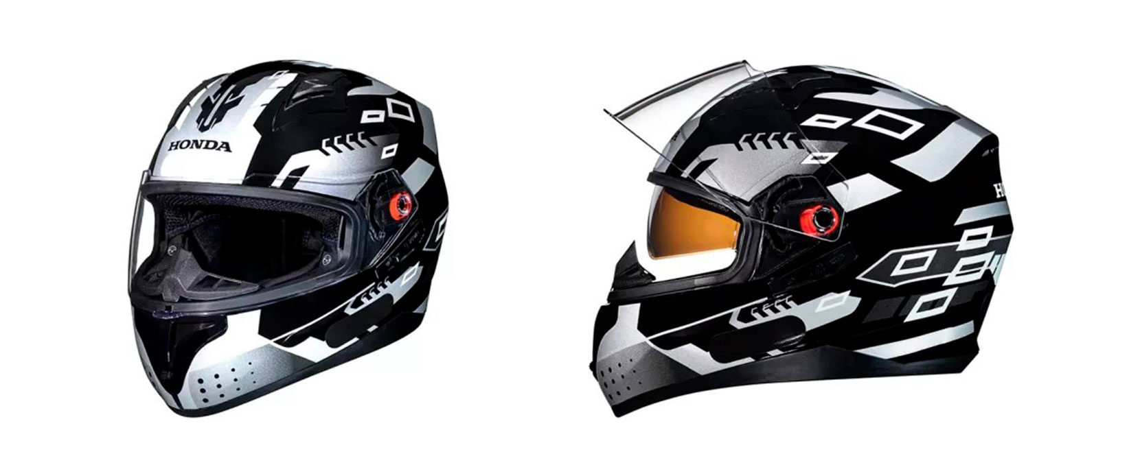 Capacete Honda original com variados designs para cada estilo de motociclistas e claro, segurança certificada. Disponível na Freeway!