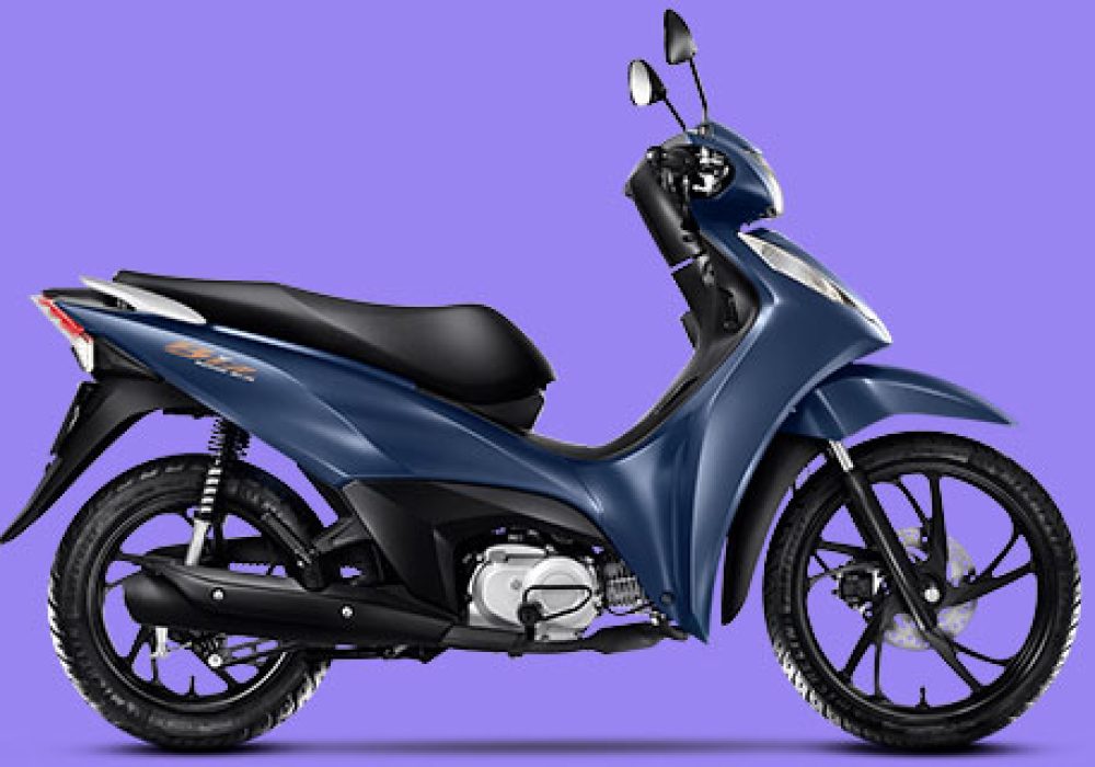 Conheça a nova Honda Biz 125 2025! Com design moderno, freios práticos e entrada USB-C, é a moto perfeita para quem busca estilo e funcionalidade. Agende um test ride e descubra mais!