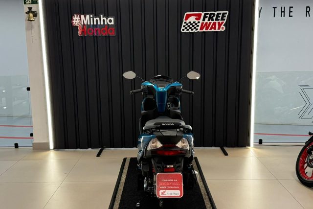 MOTO SEMINOVA DISPONÍVEL NO GRUPO FREEWAY, CONCESSIONÁRIA MARINGÁ (MATRIZ). MOTO HONDA, MODELO ELITE 125, REFERENCIA 000603.