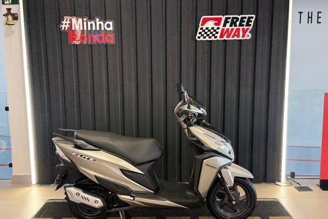 MOTO SEMINOVA DISPONÍVEL NO GRUPO FREEWAY, CONCESSIONÁRIA MARINGÁ (MATRIZ). MOTO HONDA, MODELO ELITE 125, REFERENCIA 023994.