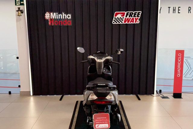 MOTO SEMINOVA DISPONÍVEL NO GRUPO FREEWAY, CONCESSIONÁRIA MARINGÁ (MATRIZ). MOTO HONDA, MODELO ELITE 125, REFERENCIA 023994.