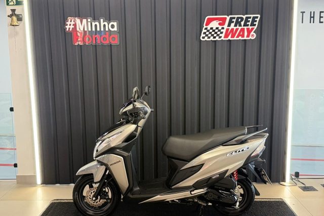 MOTO SEMINOVA DISPONÍVEL NO GRUPO FREEWAY, CONCESSIONÁRIA MARINGÁ (MATRIZ). MOTO HONDA, MODELO ELITE 125, REFERENCIA 023994.