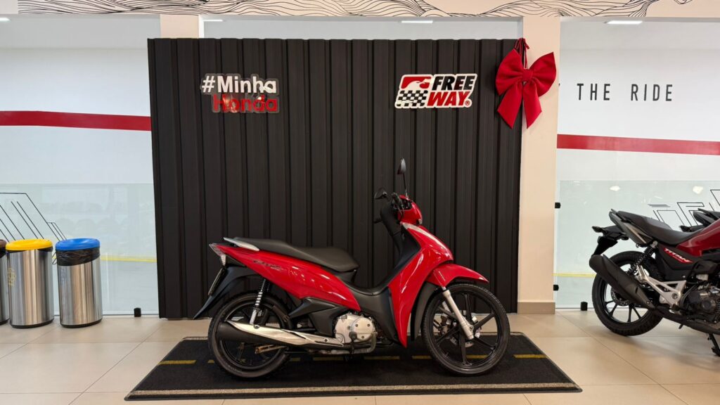 MOTO SEMINOVA HONDA BIZ 125 NA FREEWAY 112050